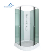 Aquacubic 2021 New Design Two Sliding Glass Simple Shower Room With Aluminium Alloy Frame